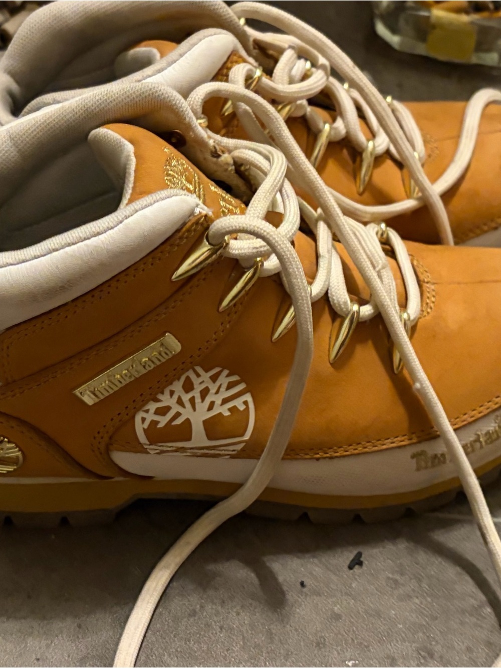 Timberland Women’s Euro Hiker Shell Toe With Mateo’s Gold Hardware